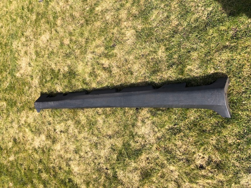 фото №2, Mercedes-benz оригинальный номер 2536980900 молдинг порог