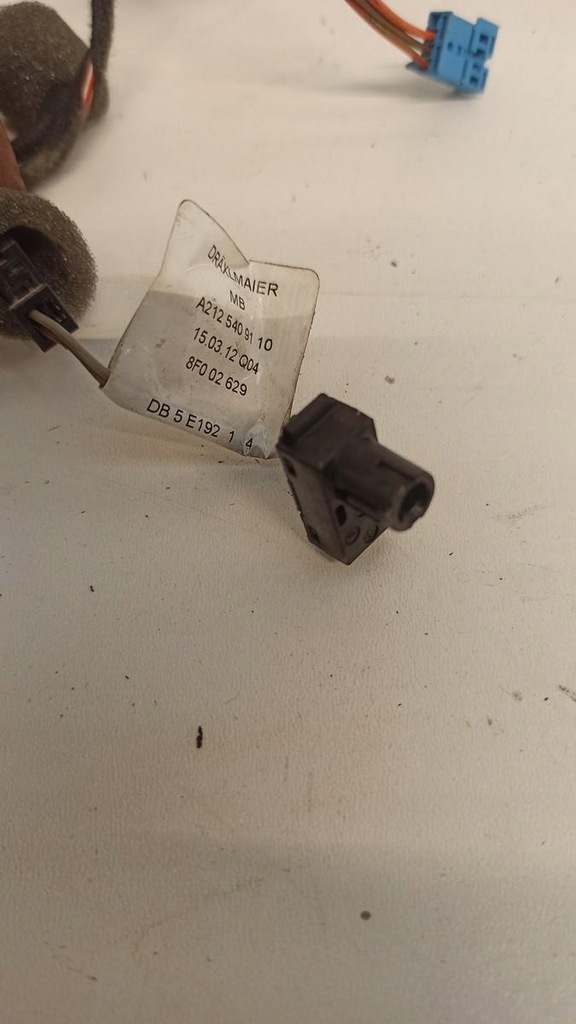 фото №5, Mercedes w212 жгут туннель a2125409110