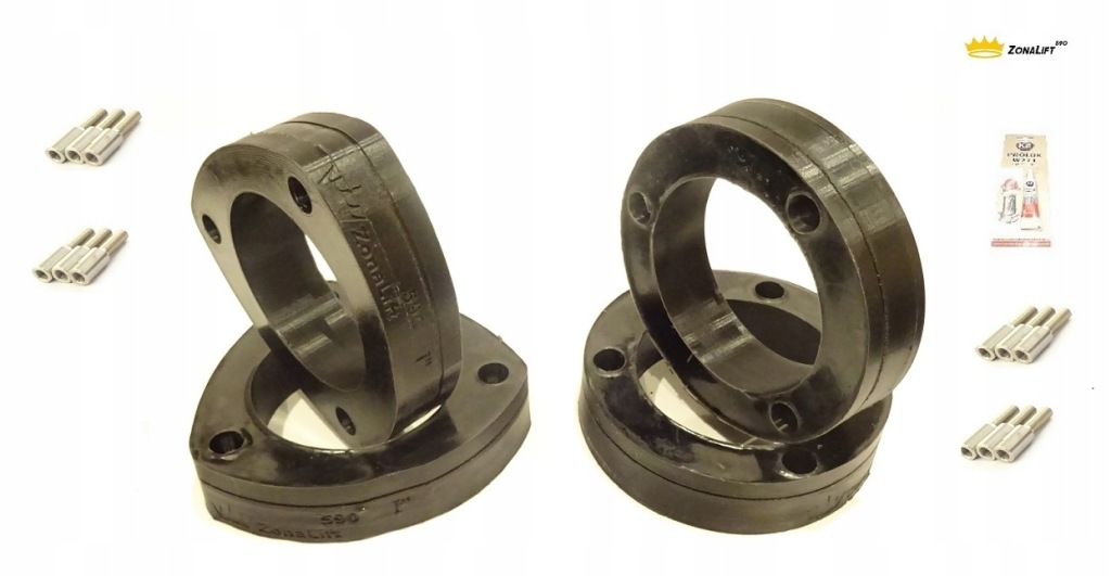 фото №1, Land rover freelander 1997r - 2006r прокладки pod пружини lift + 50mm