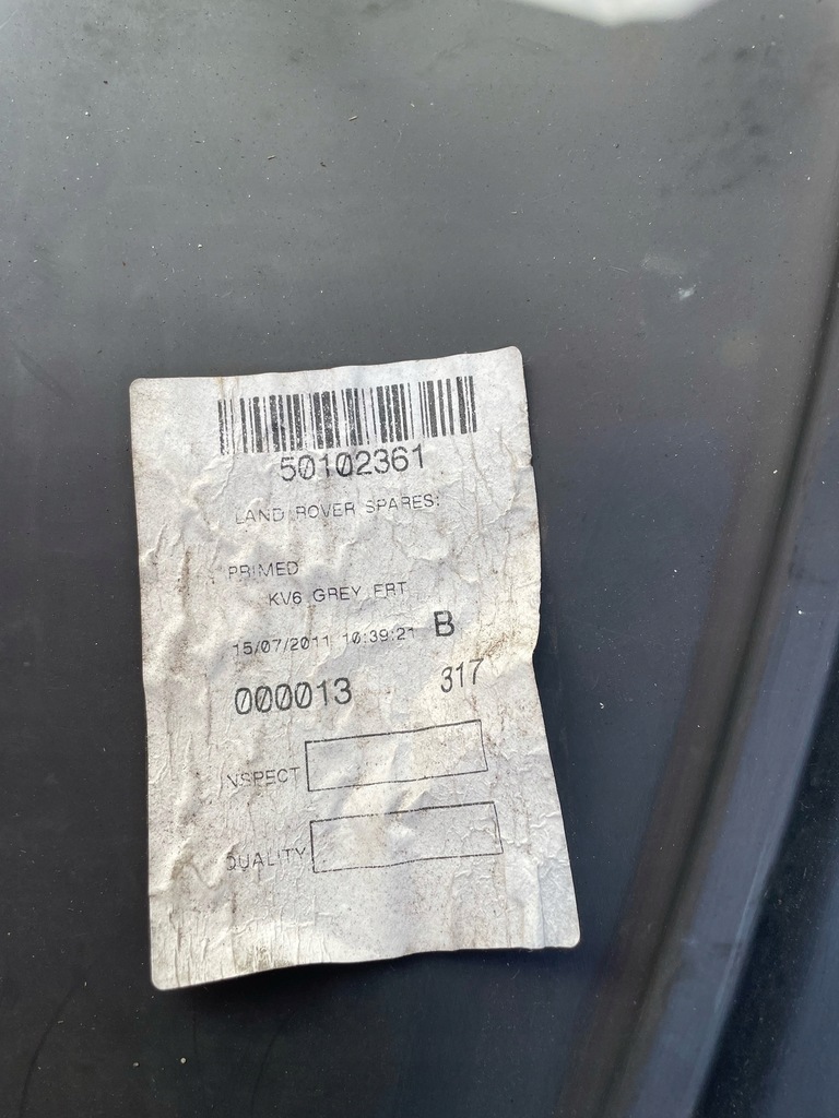 фото №6, Бампер land rover оригинальный номер перед 000013