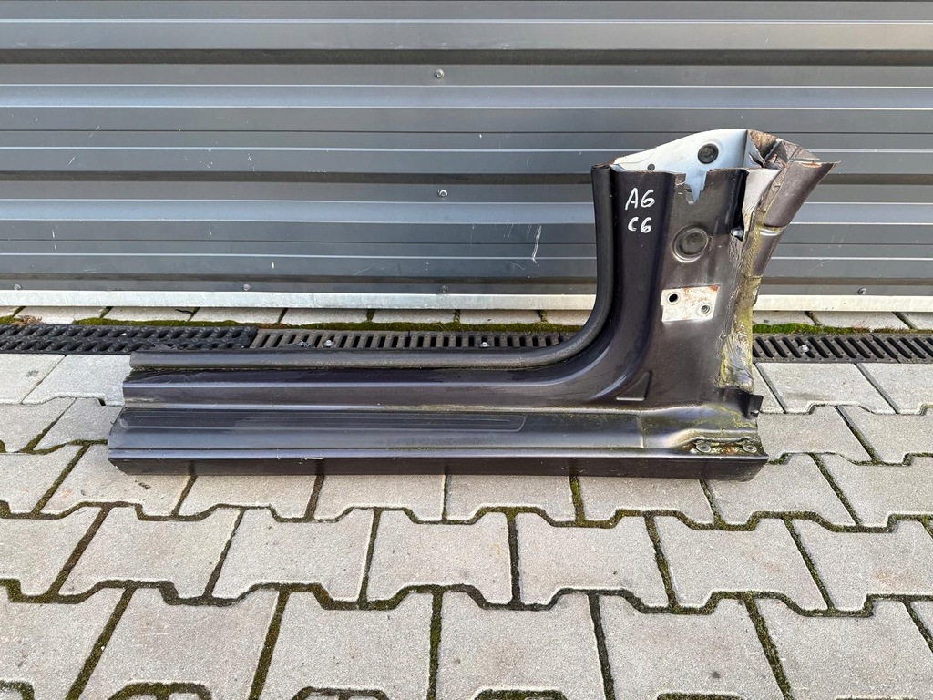 фото №1, Audi a6 c6 04-11 поріг правий блок двигуна чверть