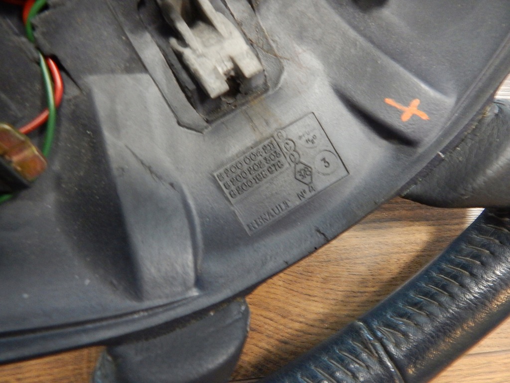 фото №11, Renault vel satis - повітропровід шкіра niebieska oryg