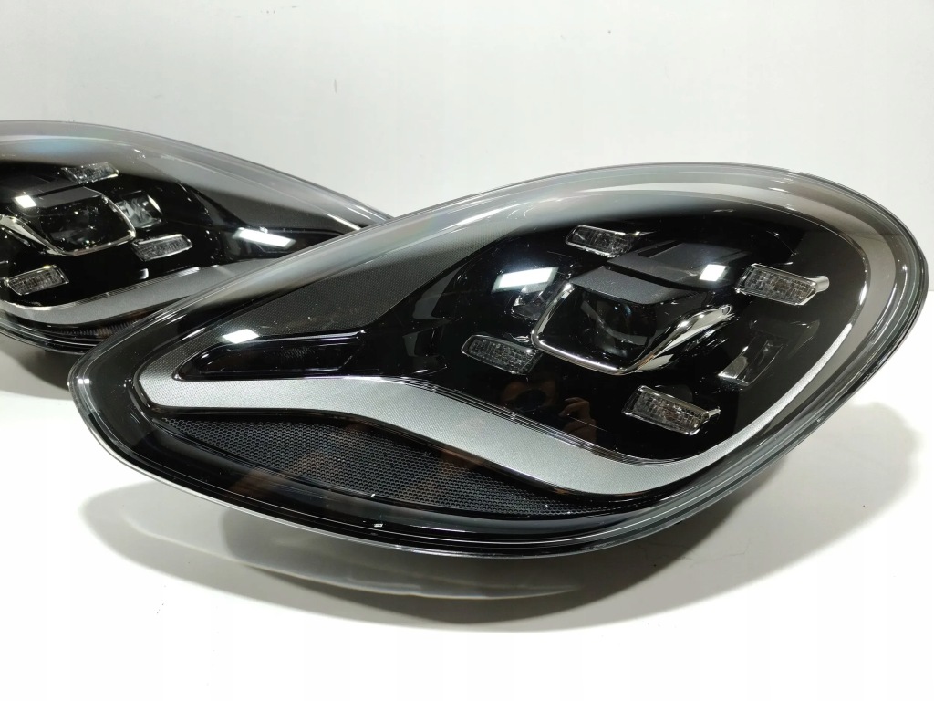 фото №10, Porsche panamera 971 лампа левая правая перед ! idealny состояние do nego !