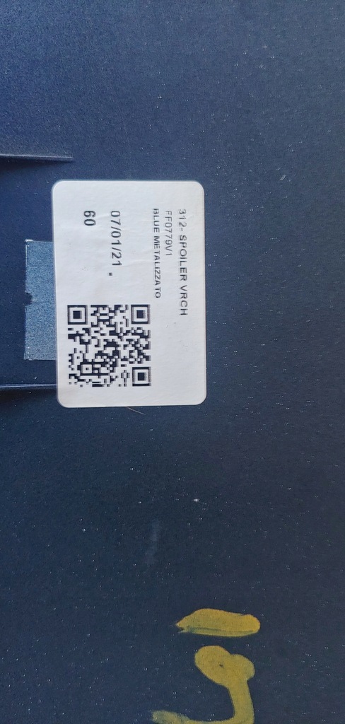 фото №12, Fiat 500 abarth спойлер крышки задняя спойлер 2007-2017r