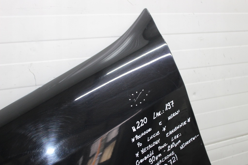 фото №9, Mercedes s klasa w220 крила лівий перед металевий замінник lift 197