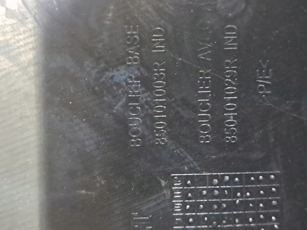 фото №10, Renault zoe ii бампер задній