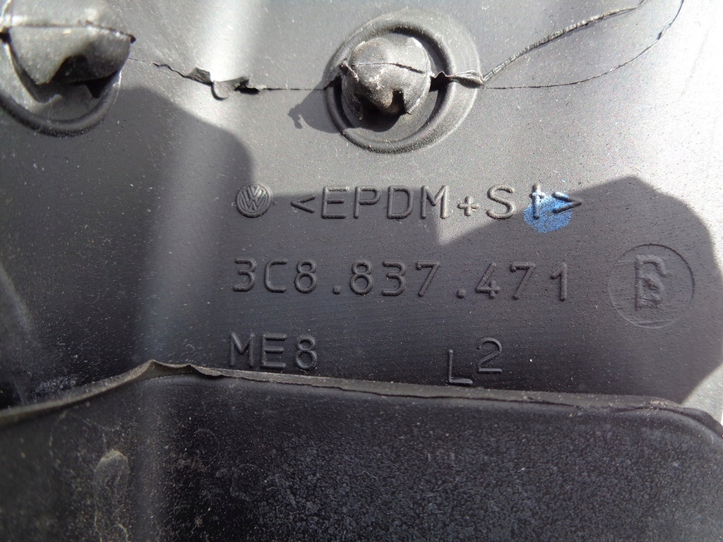 фото №12, Молдинг ущільнювач з скло прокладка vw passat cc