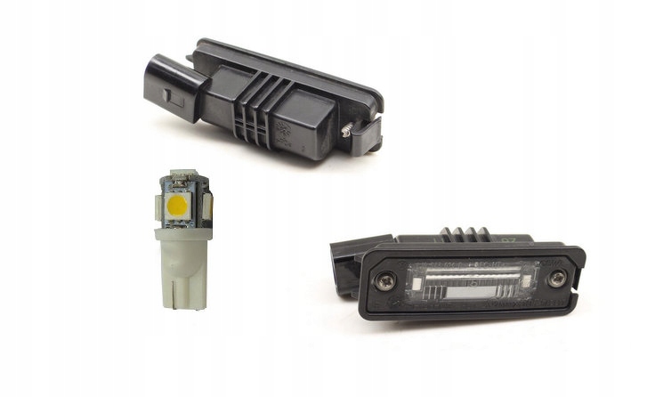 фото №16, Лампа номерного знака реєстраційний vw golf passat eos