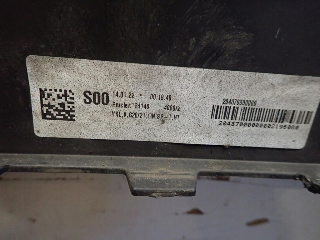 фото №6, Бампер перед передний bmw 3 g20 g21 2018- sport line