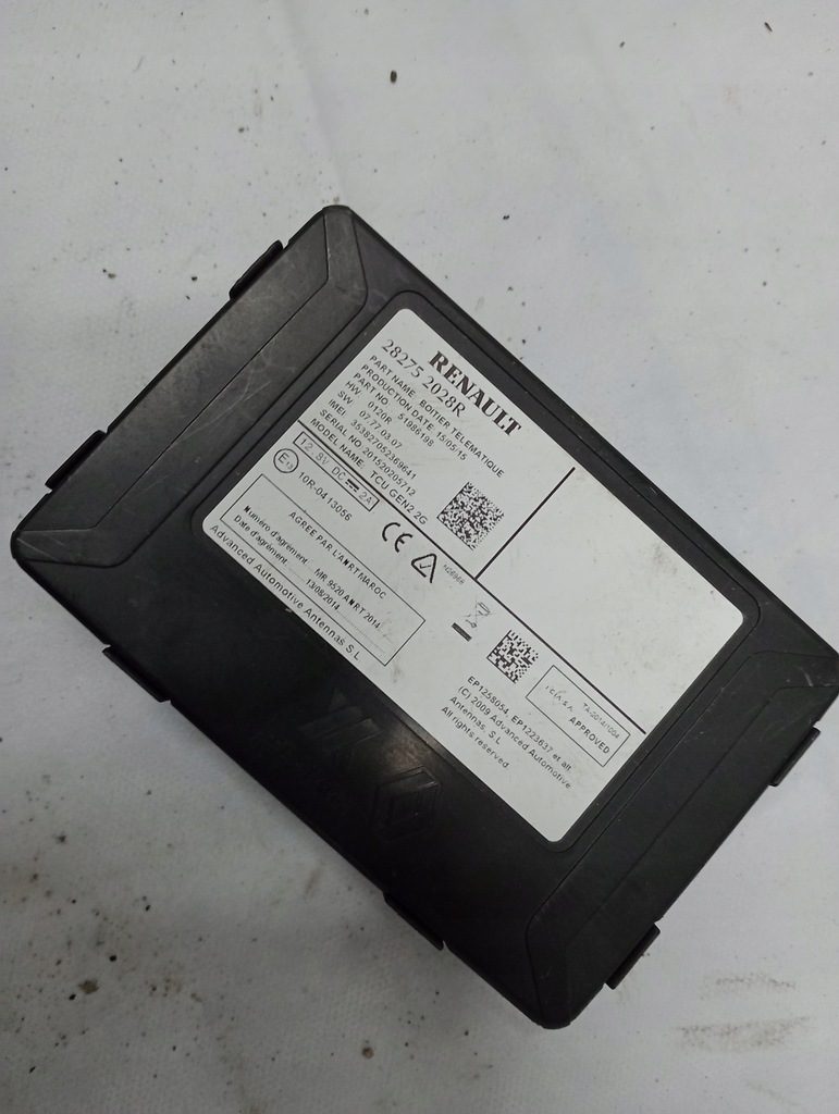 фото №1, Модуль tcu renault megane iii 282752028r