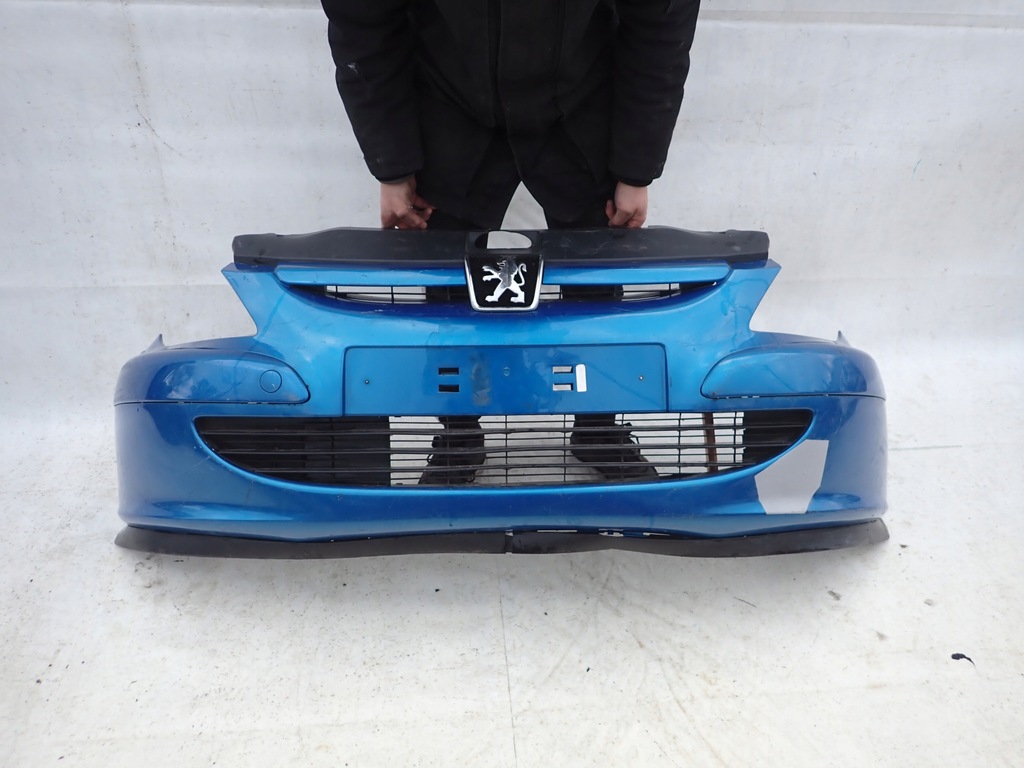 фото №12, Peugeot 307 01-05 бампер перед передній