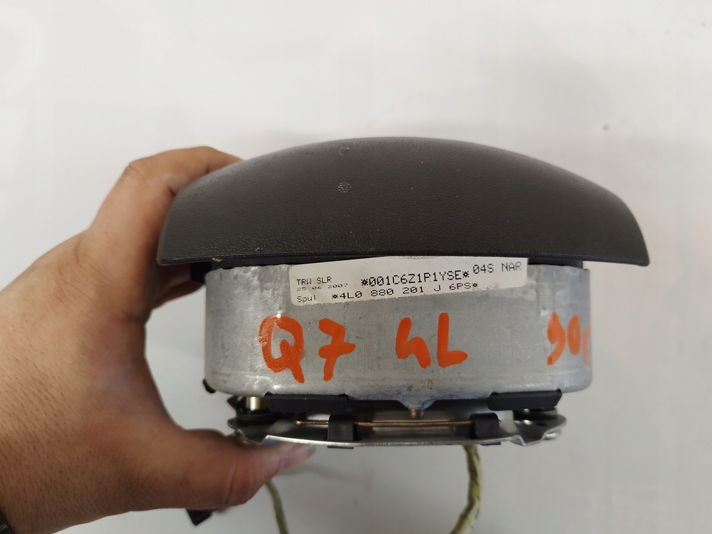 фото №11, Audi q7 4l 07r подушка воздушная подушка безопасности водителя 4l0880201j