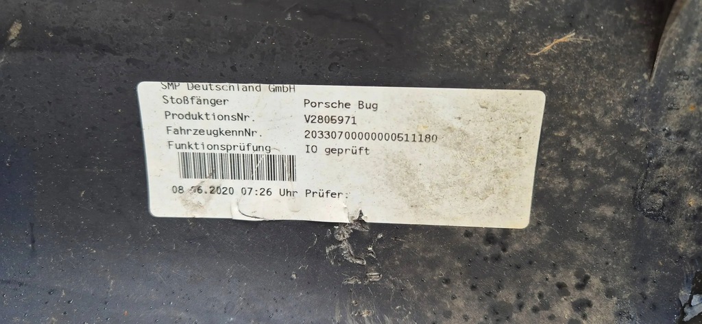 фото №15, Porsche 911 992 19-23 бампер перед org