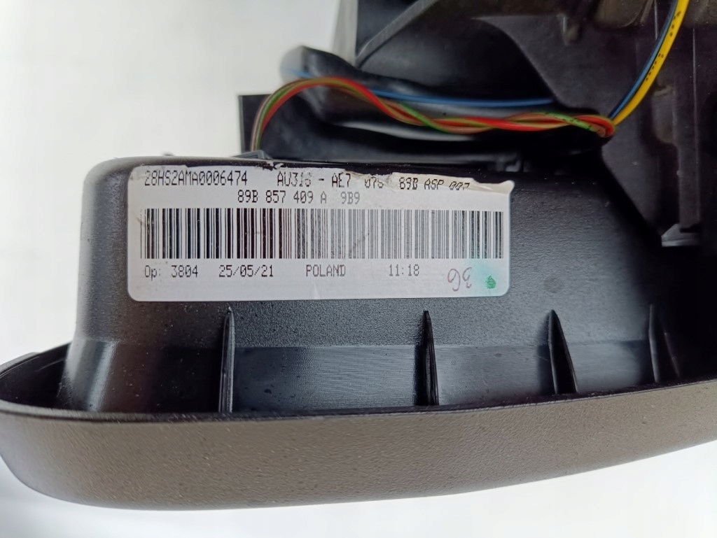 фото №6, Audi q4 2020- e-tron etron зеркало левая 6 + 2 pin