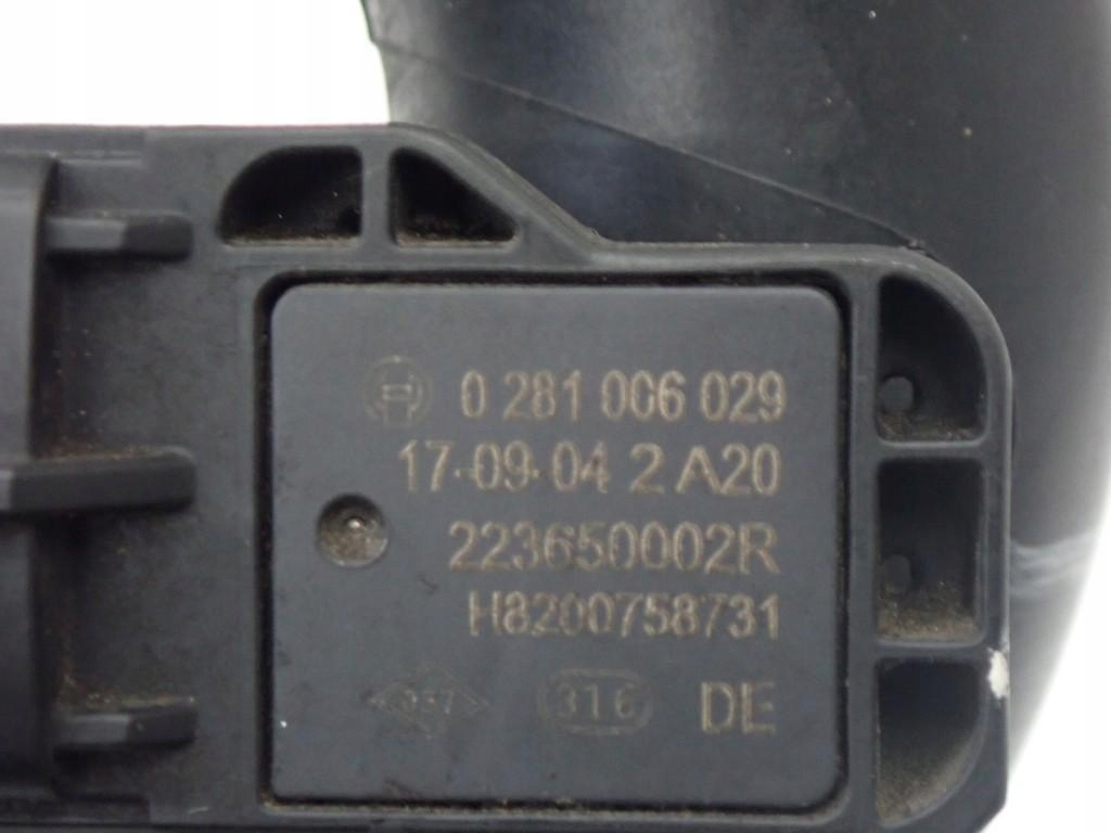 фото №9, Wąż шланг труба интеркулер воздуха renault captur i clio iv 0.9tce 18r