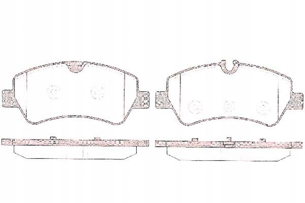 фото №1, Roadhouse гальмівні колодки гальмівні ford tourneo custom 2.2