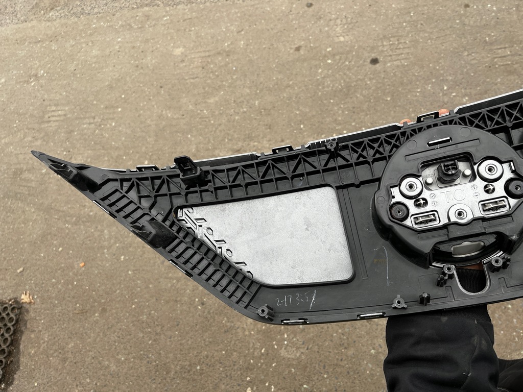 фото №11, Решётка радиатора решётка радиатора радиатора nissan leaf lift