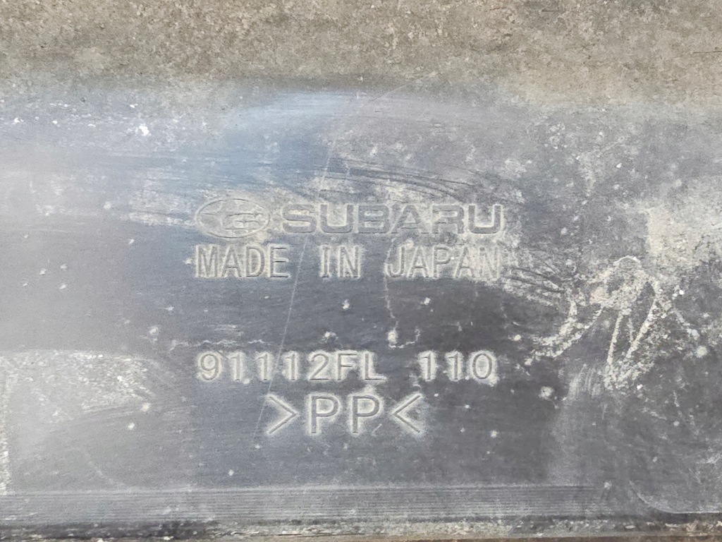 фото №16, Subaru crosstrek 17- молдинг порог левая 91112fl110 usa