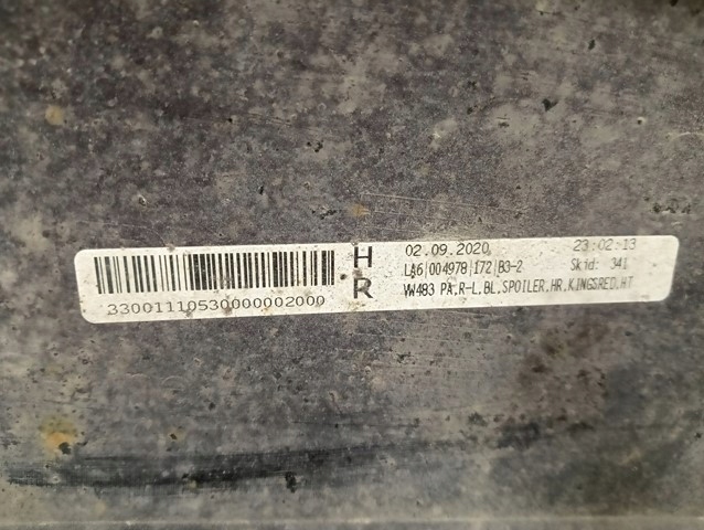 фото №2, Молдинг бампера лівий задня задня vw arteon 3g8 r line 2017-