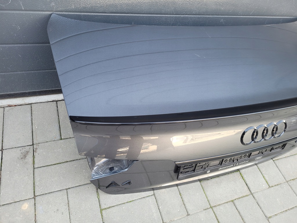 фото №8, Audi a4 8w b9 19- крышка багажника багажника задняя sedan