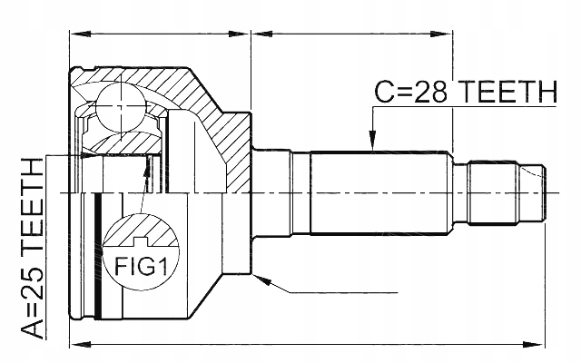 фото №4, Шарнір зовнішній kia sorento 02-09 kia sorento