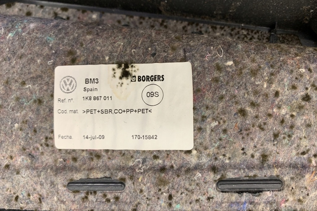 фото №15, Обшивка передніх лівих двері vw scirocco 137, 138 1k8867011 1.4l