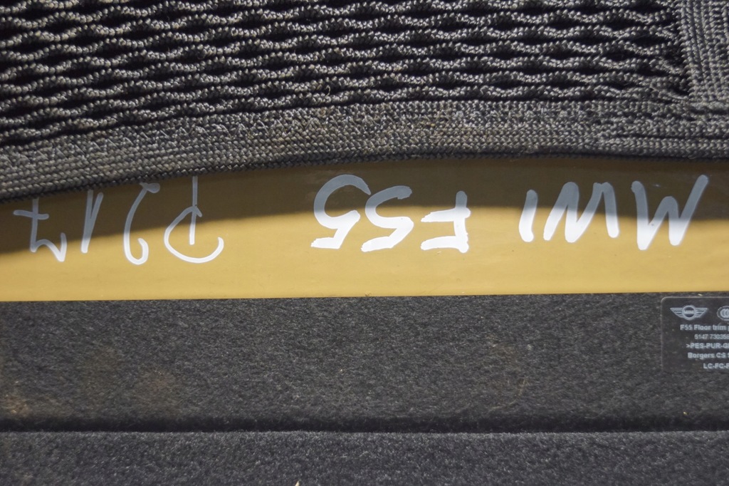 фото №13, Пол обшивка багажника mini cooper f55 7303584