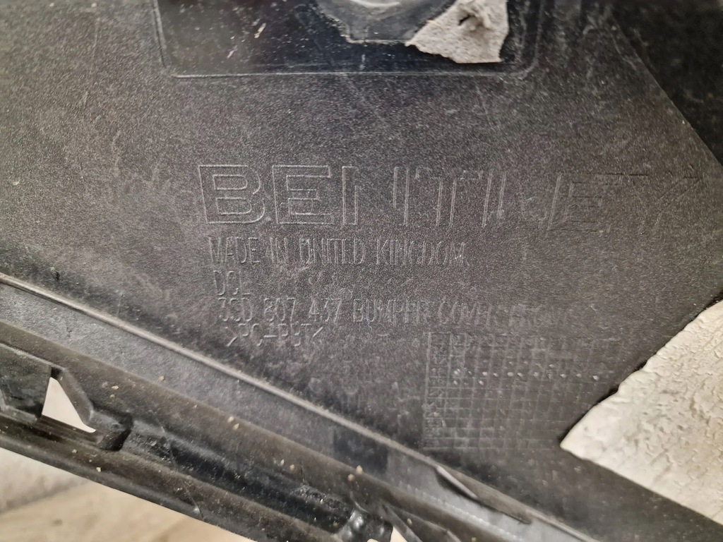 фото №15, Бампер перед передній решітка bentley continental gt 3sd807437