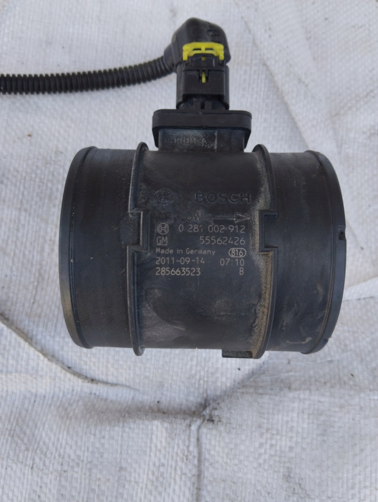 фото №5, Расходомер воздуха opel chevrolet 2.0 cdti vcdi 0281002912
