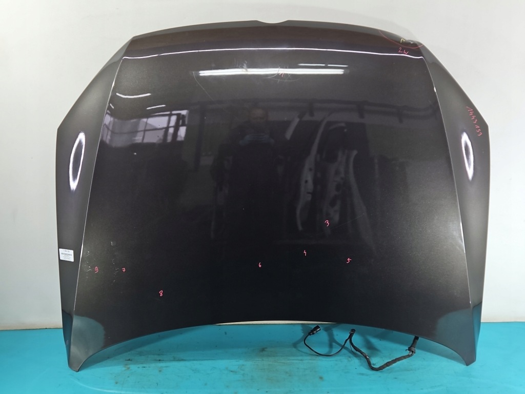 фото №2, Капот передняя vw passat b7 коричневый lb8r