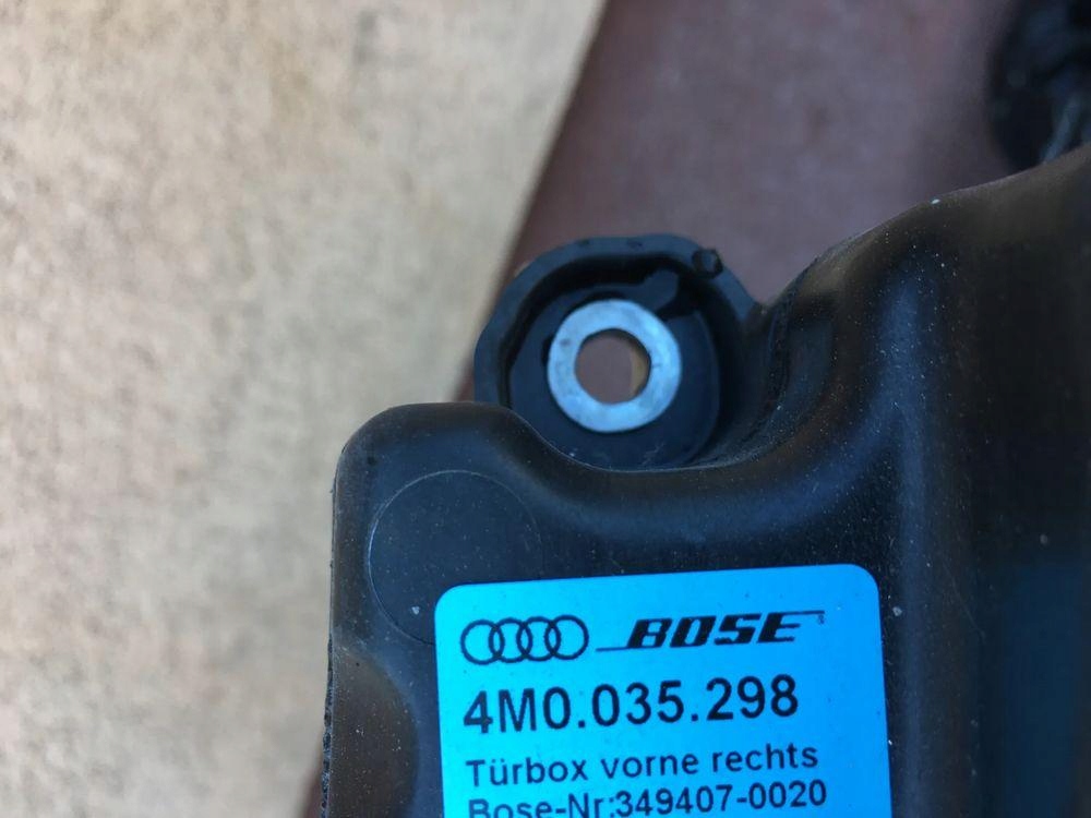 Audi q7 4m bose динамік динаміки сабвуфер комплект 2017r Зі Шроту