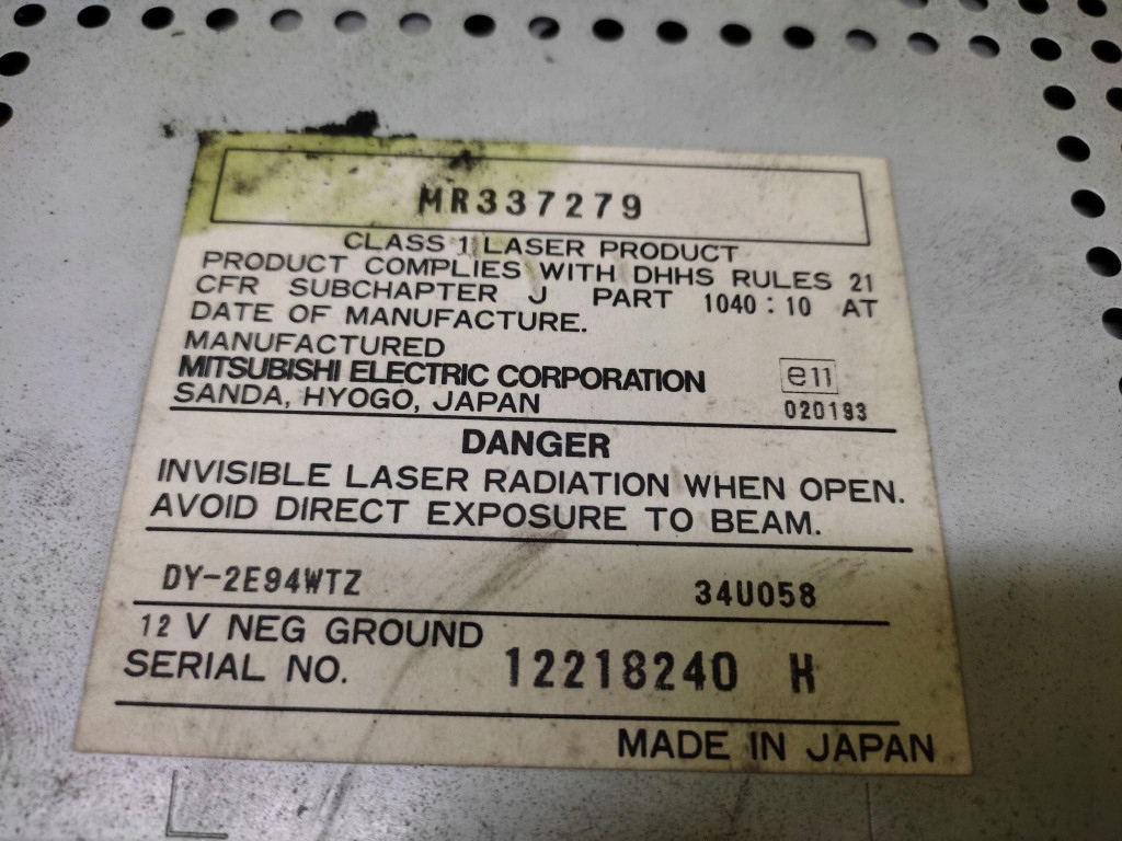 фото №9, Mitsubishi pajero iii радио mr337279