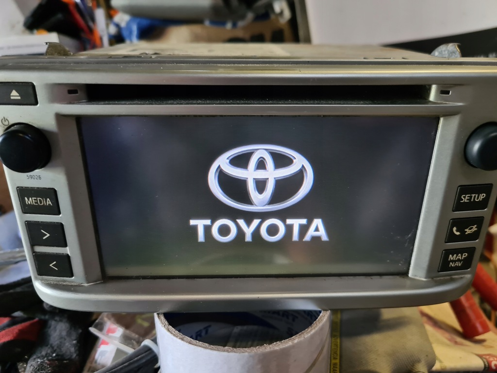 фото №7, Toyota verso 09-11 радио навигация модуль gps