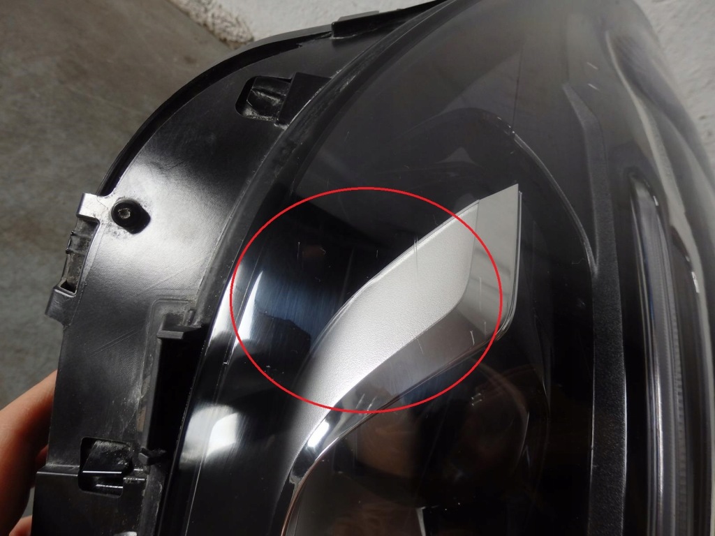 фото №4, Лампа led правый перед mercedes w247 b-klasa