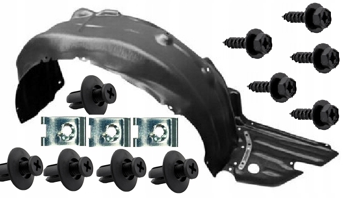 фото №1, Lexus is xe3 2013-2020 підкрилок кліпси перед правий