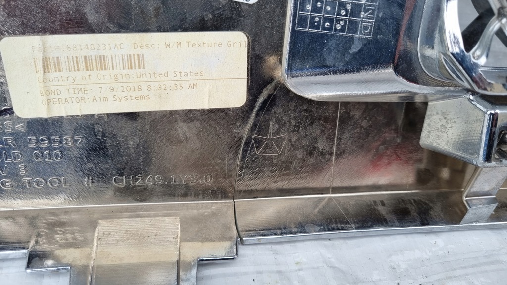 фото №9, Dodge ram iv lift 13-16 laramie решётка радиатора решётка радиатора хром org