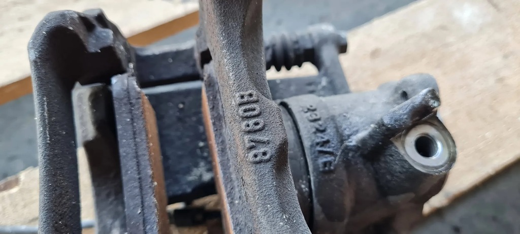 фото №6, Q7 4m ii суппорт тормозной правый задняя задний 350mm bez моторчик s4 b9 s5 8w