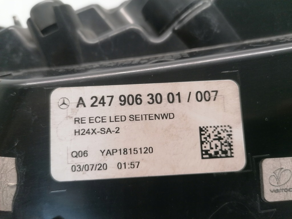 фото №6, Mercedes gla ii h247 лампа задняя правая led europa 2019-