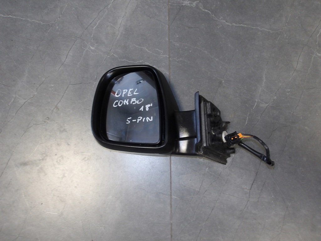 фото №1, Opel combo e дзеркало ліва 5 pinów efb