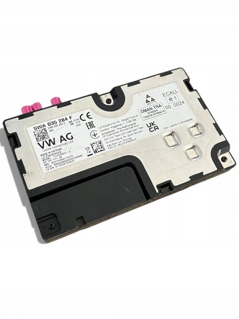 фото №1, Vw golf vii модуль послуг online 5wa035284f