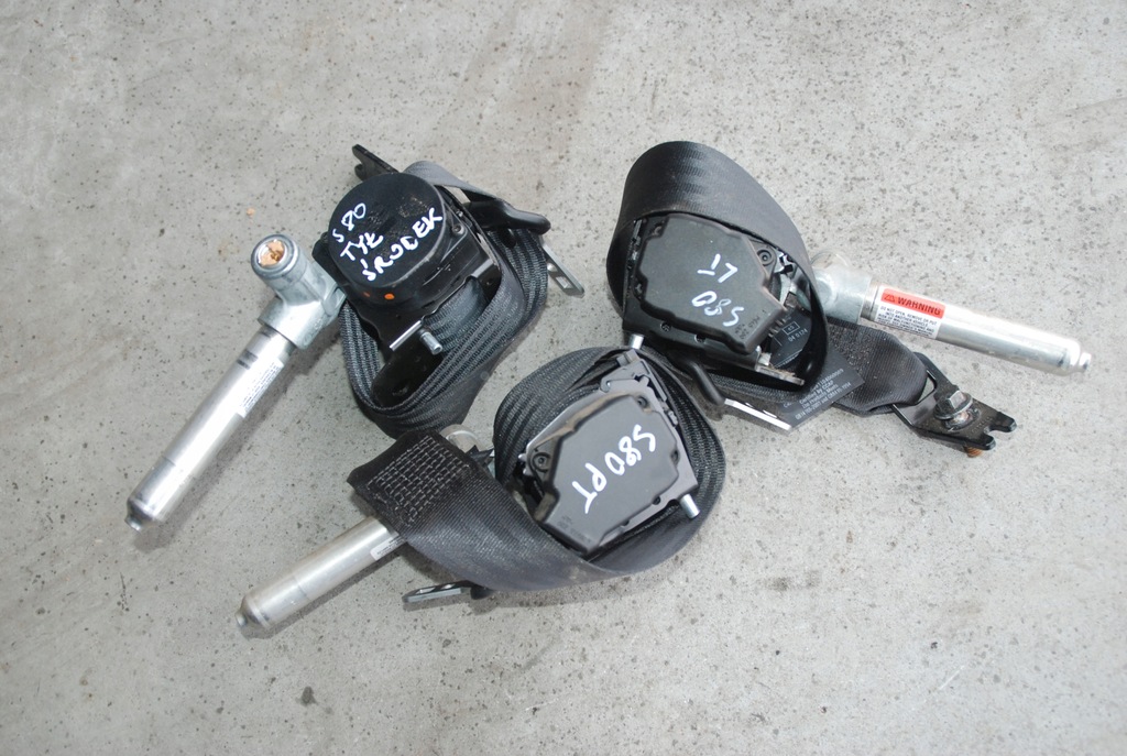 фото №5, Pas безопасности левый правый середина задняя volvo s80 ii