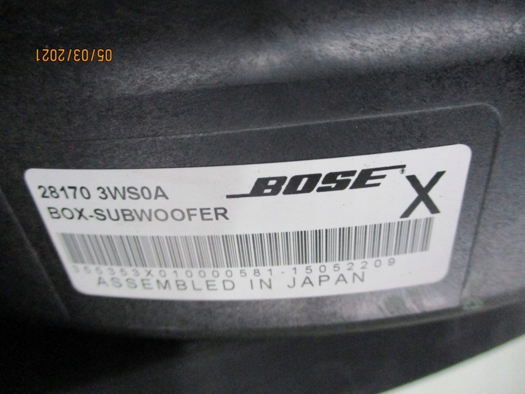 фото №5, Динамик сабвуфер renault clio v 281707146r