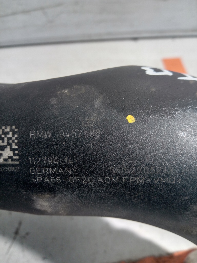фото №3, Bmw 2 f44 шланг труба інтеркулер 9452508
