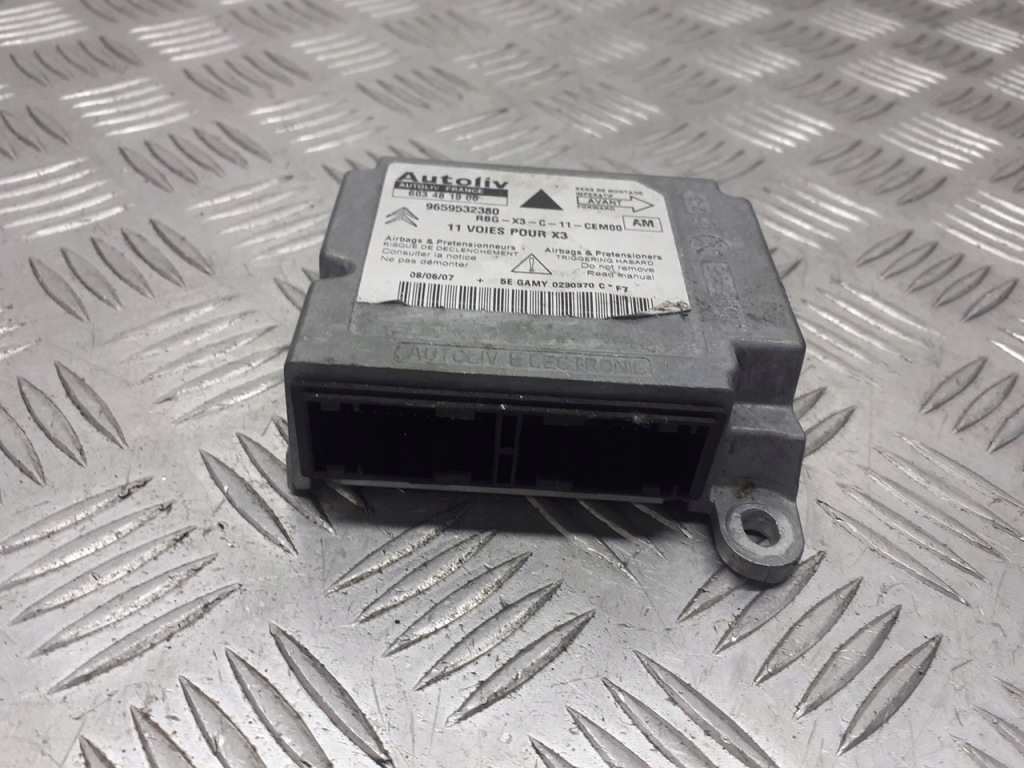 фото №1, Модуль подушка безпеки citroen c5 ii 96595332380