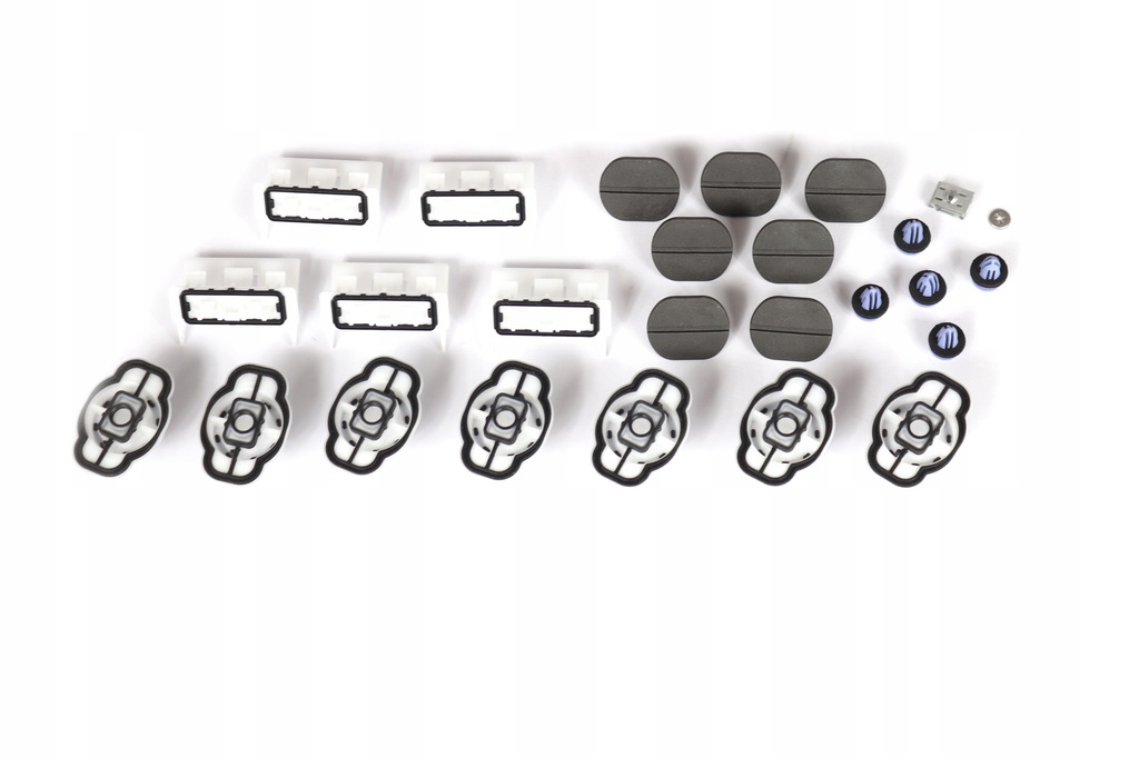 фото №1, Набор элементов крепёжных порог наружный audi rs5 aso оригинал