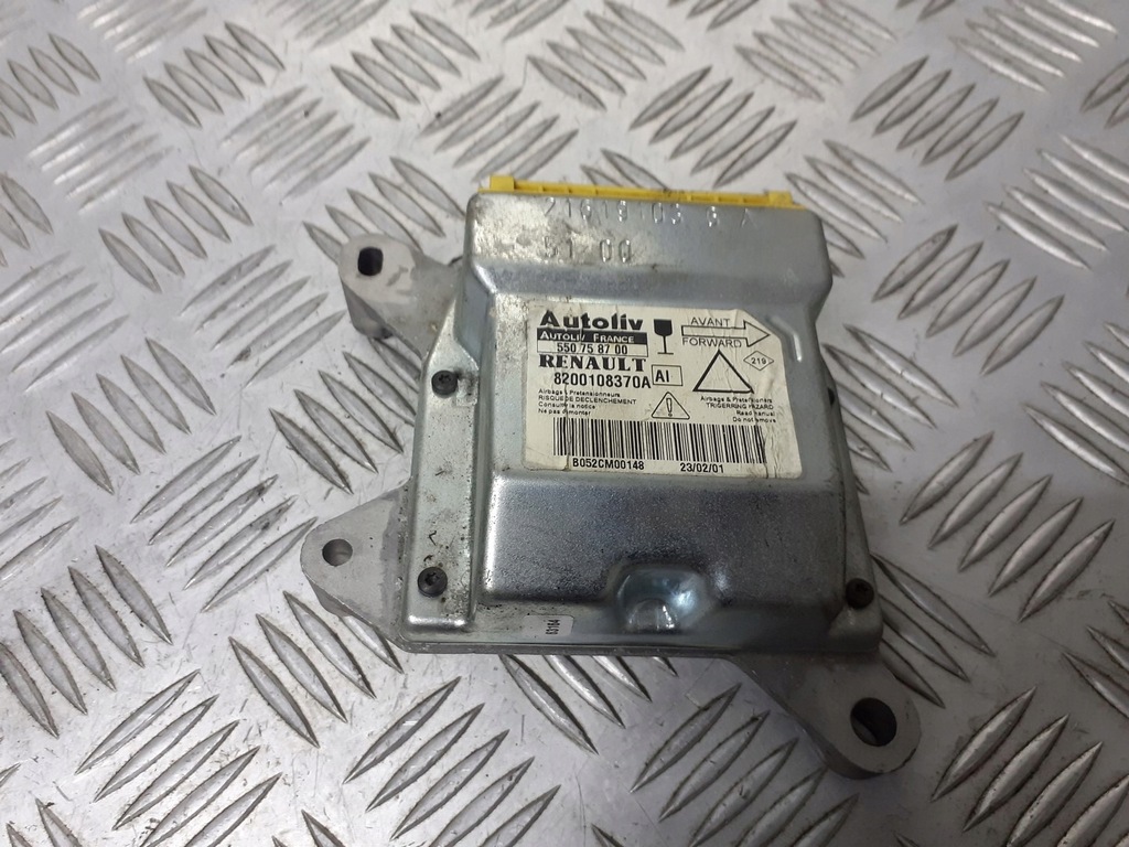 фото №1, Модуль подушка безпеки renault laguna ii 1.9 dci