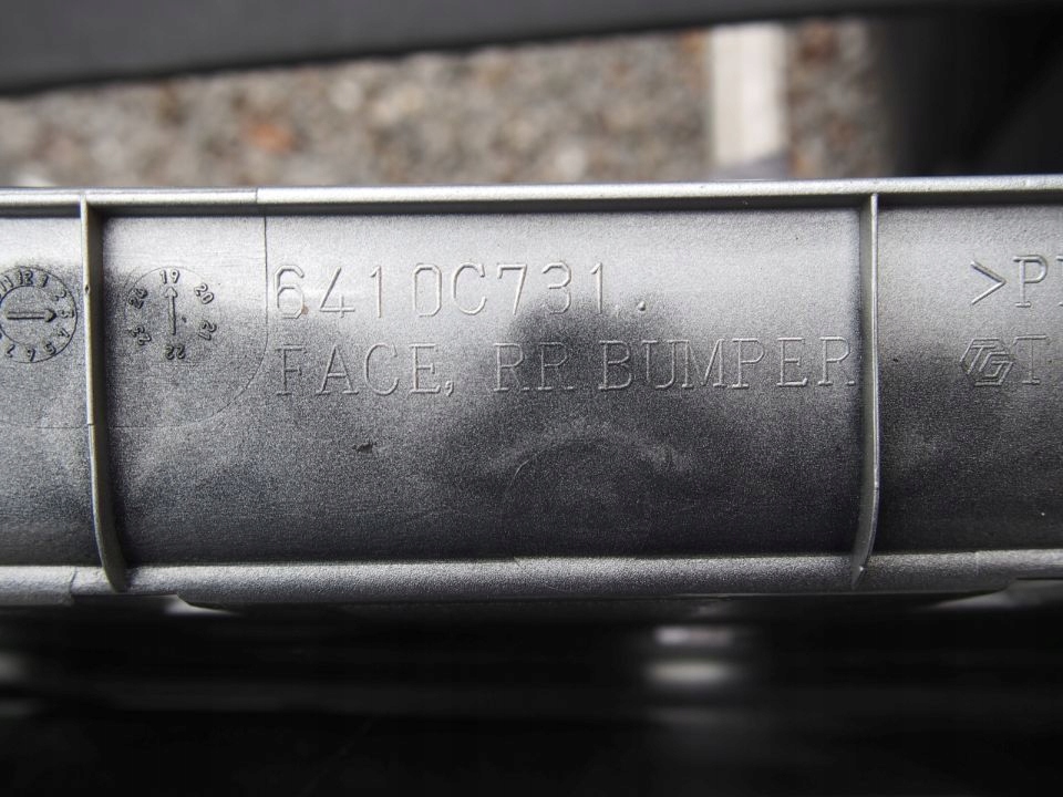 фото №7, Mitsubishi l200 15r бампер задняя задний 2015 l 200