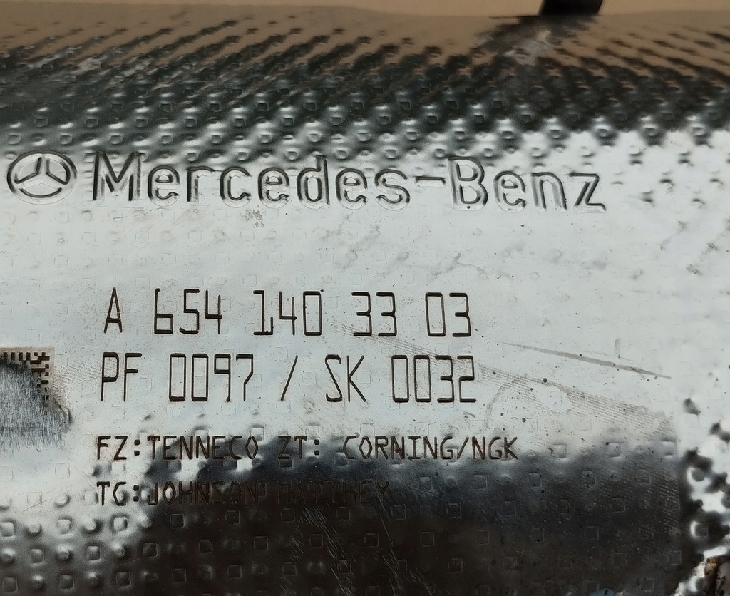 фото №6, Фільтр часток твердих dpf mercedes c klasa w206 2.0 a6541403303