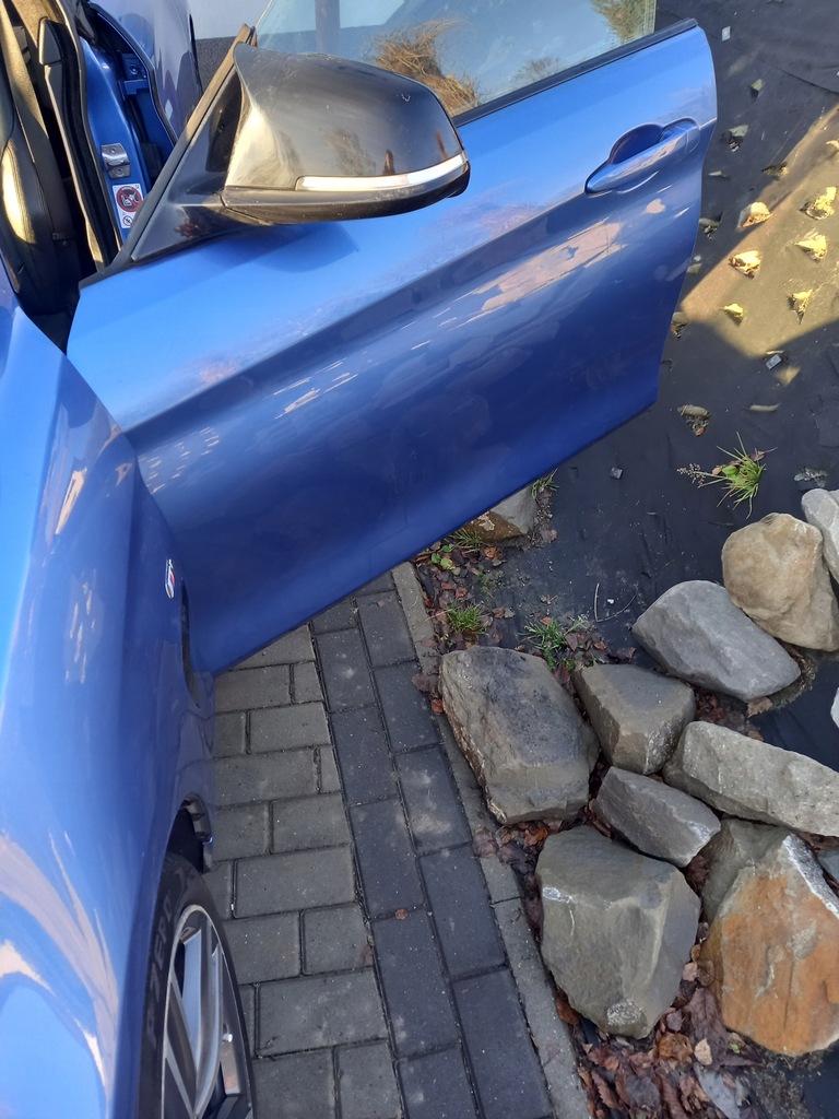 фото №1, Bmw 4 f32 f33 2018 перед сторона ліва двері передні b45 estorilblau