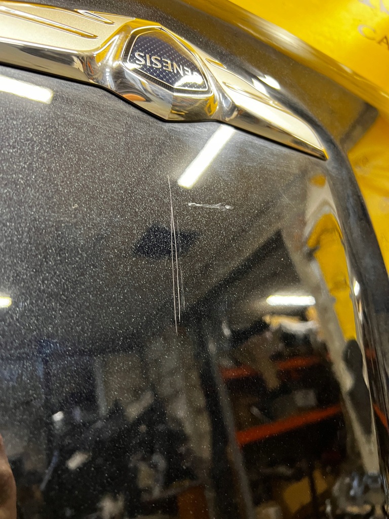 фото №10, Капот кришка двигуна перед genesis gv70 europa czarna